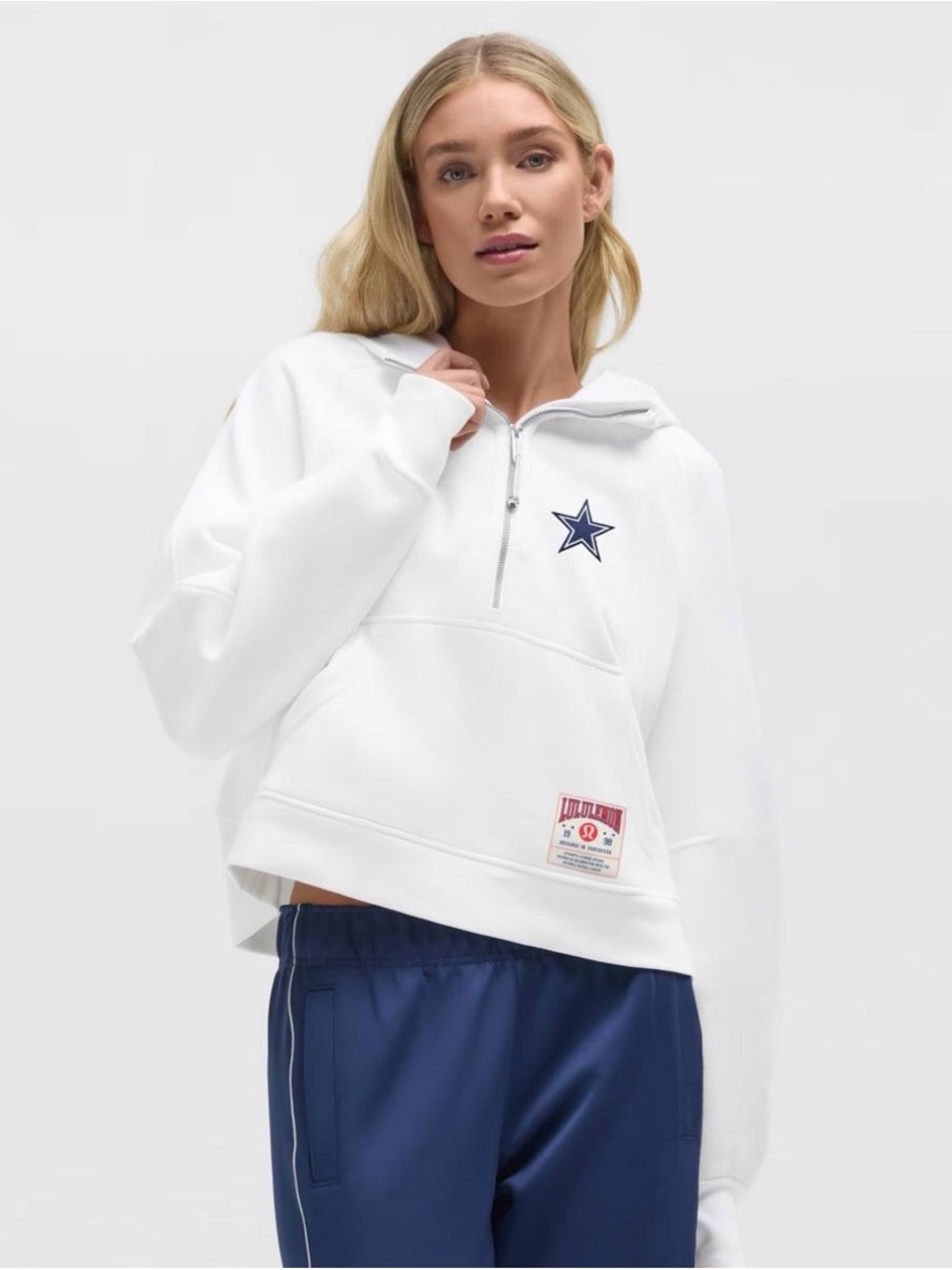 Lululemon Oversized Scuba Half Zip-Dallas Cowboys